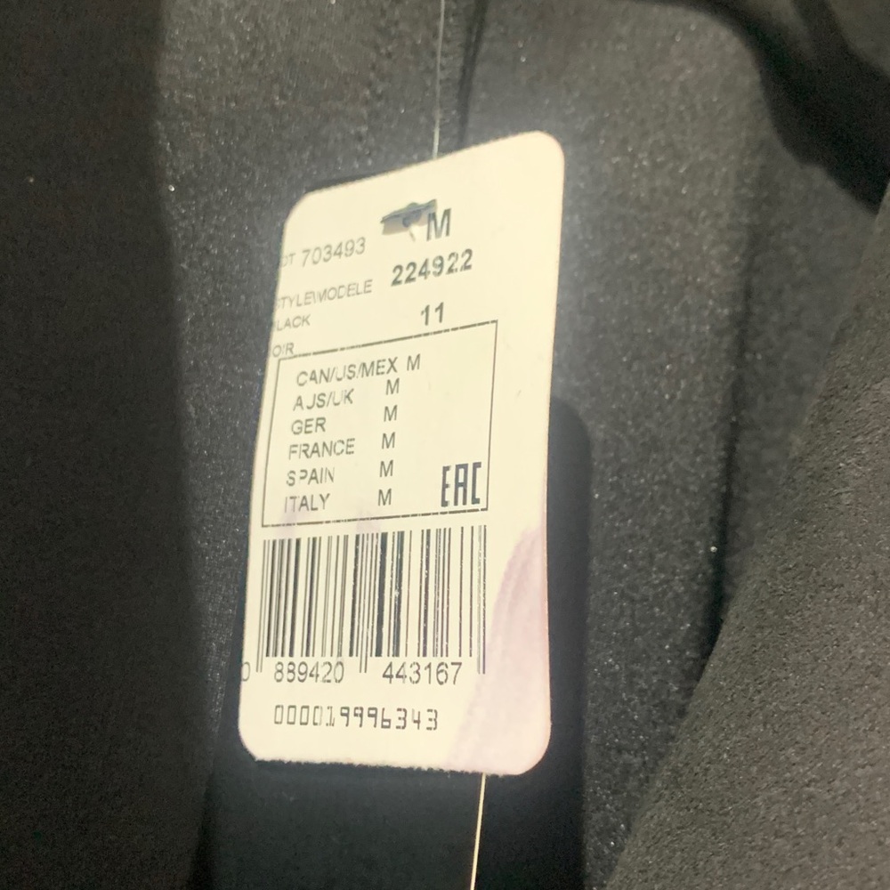 JOSEPH RIBKOFF BLACK MOTO JACKET STYLE - Picture 10 of 15